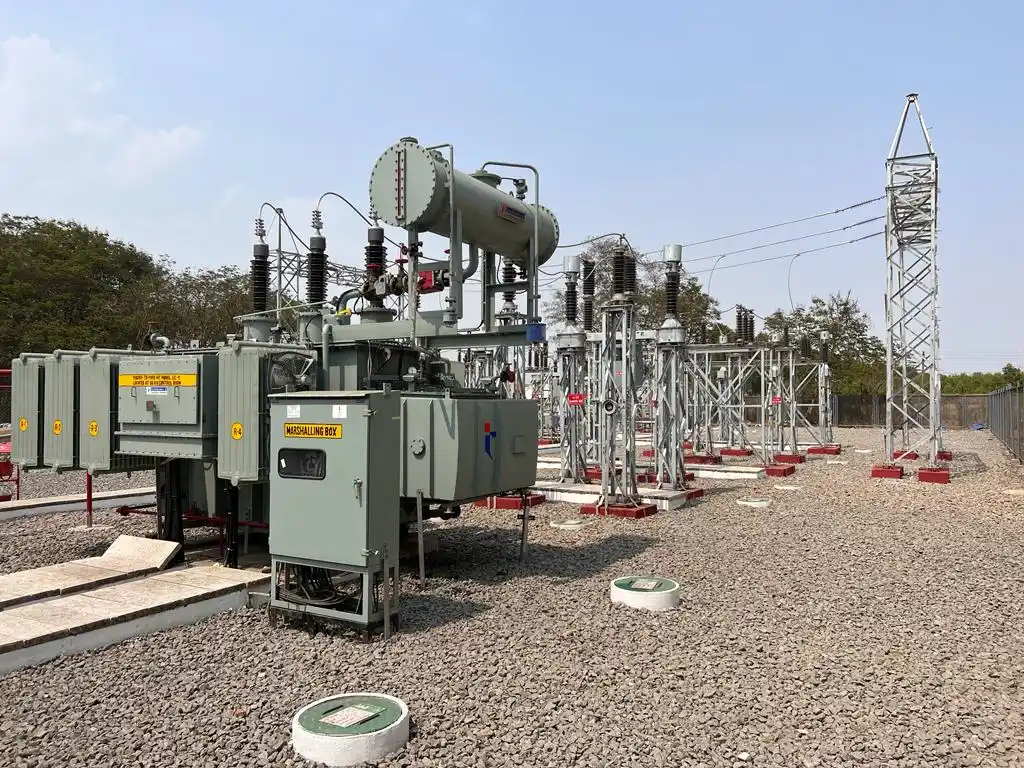 Double Bay 66KV Switchyard