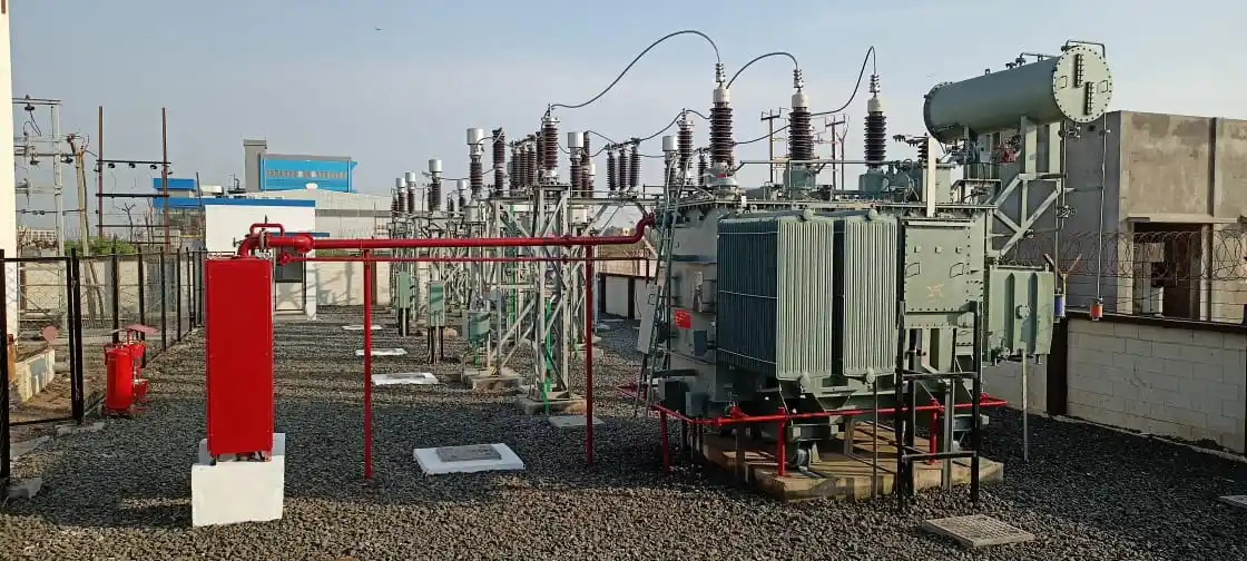 Single Bay 66KV Switchyard